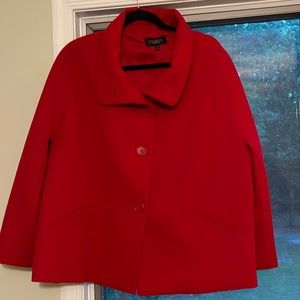 Red Talbots blazer size 18